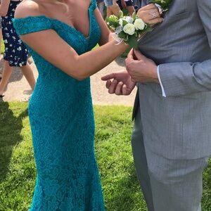 Clarisse jade Lace Dress 00